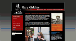 Desktop Screenshot of garygiddins.com