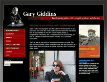 Tablet Screenshot of garygiddins.com